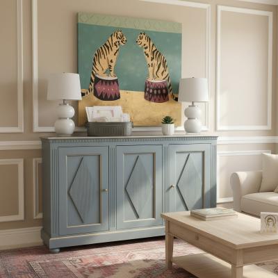 Beaded Diamond Cabinet