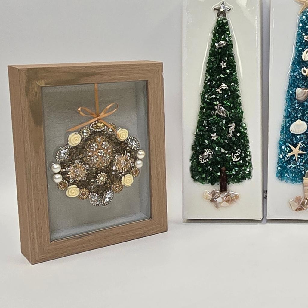 Christmas Ornament Shadow Box