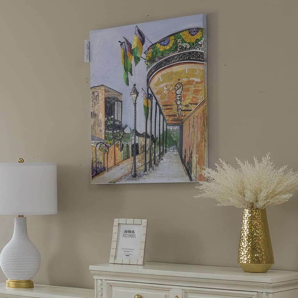 "Morning In The Quarter"  Original Artwork