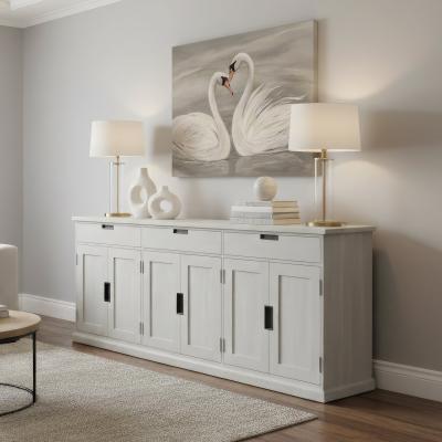 Whitewashed Sideboard
