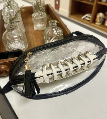 Clear Football Purse
