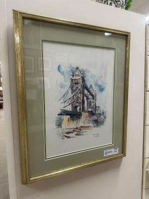  Tower Bridge LONDON Watercolor