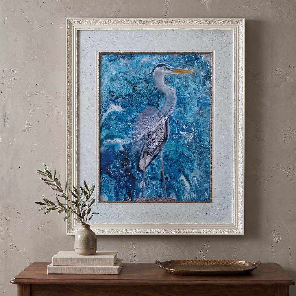 Bayou Breeze Heron Limited Edition Giclée