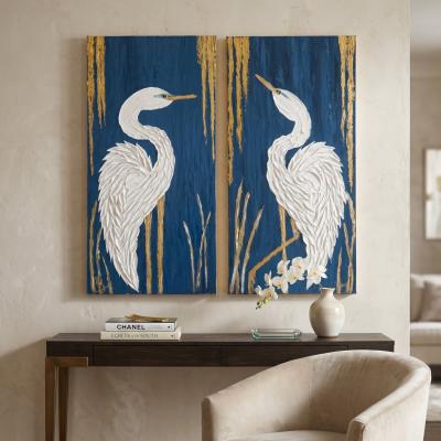 Glamorous Girls Egret Painting