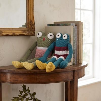 Mallory's Friends Betty Crochet Frog