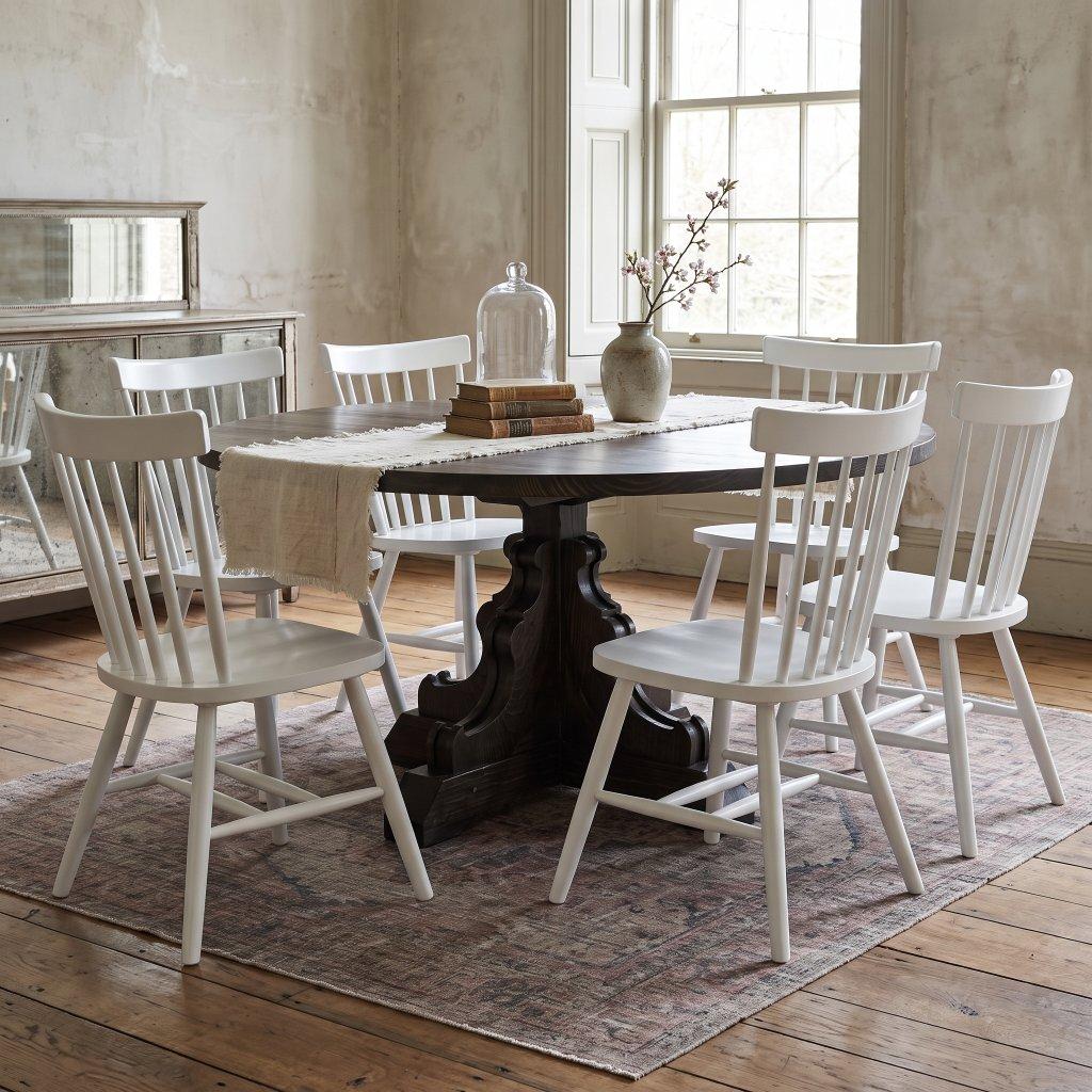 Copenhagen Chair in White Paint