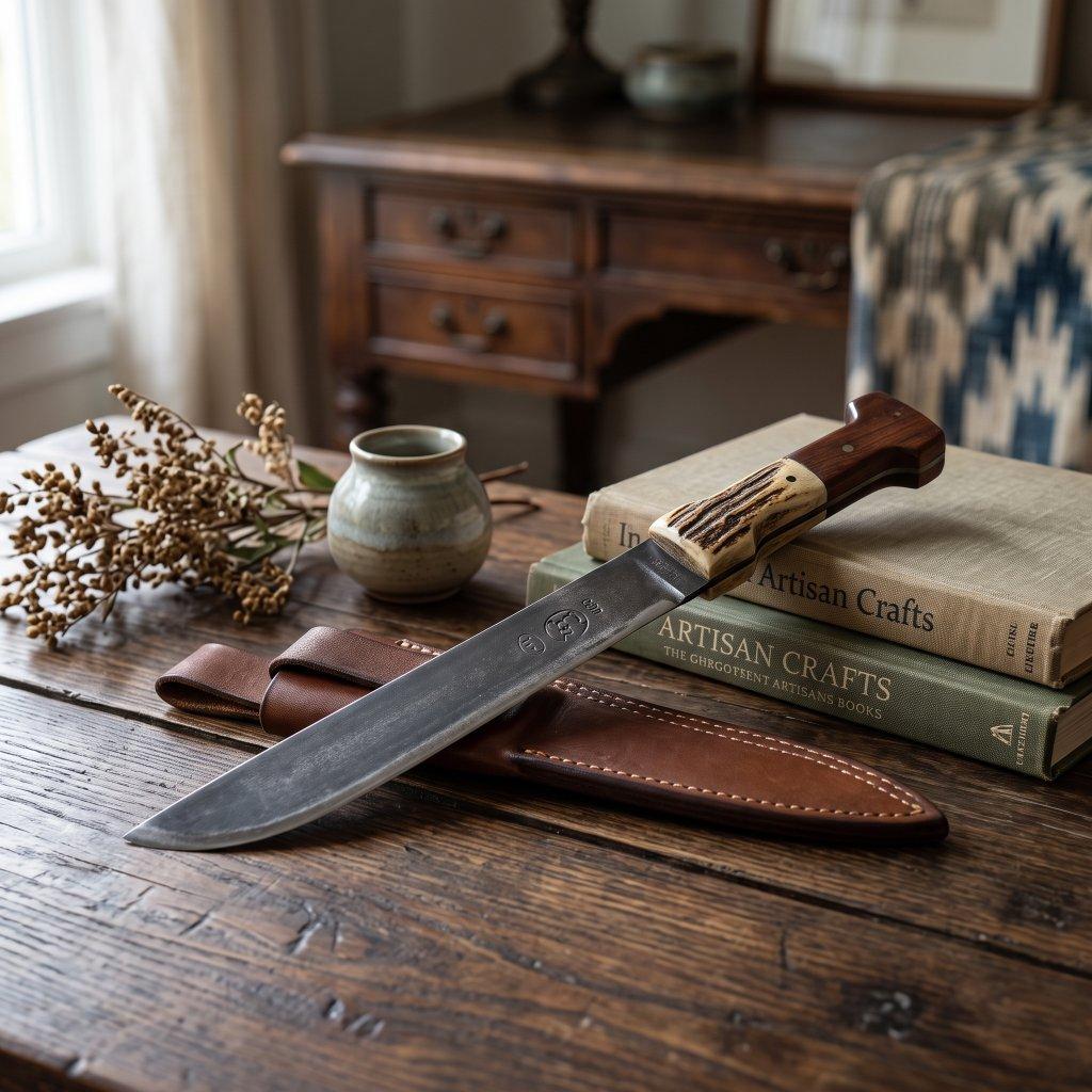 Handmade Thai Knife with Sheath