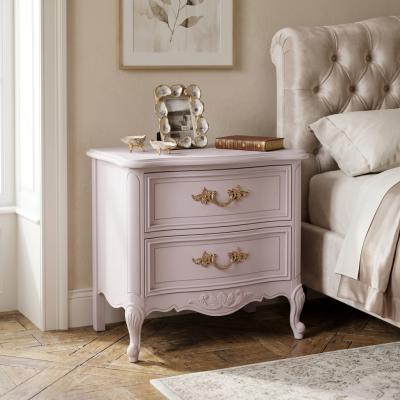 French Provincial Two-Drawer Nightstand