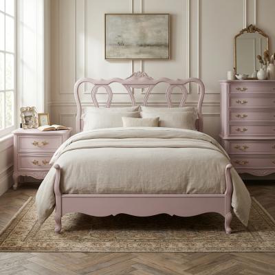 Painted French Provincial Full Bed
