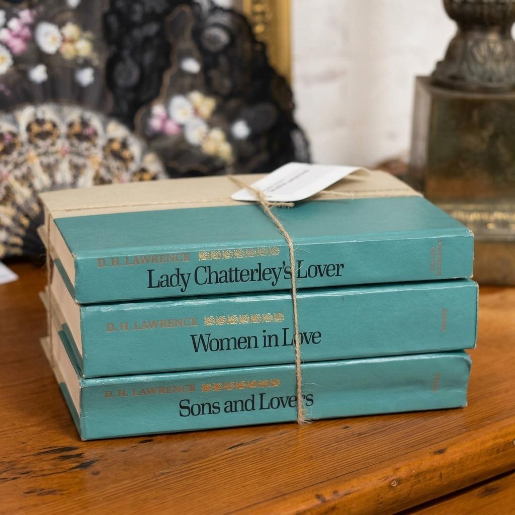 Set of 3 DH Lawrence Hardcovers