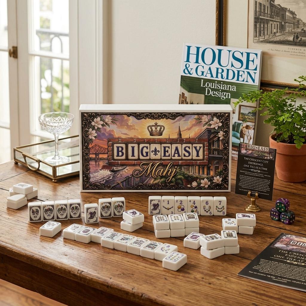 Big Easy Mahj Mahjong Tile Set
