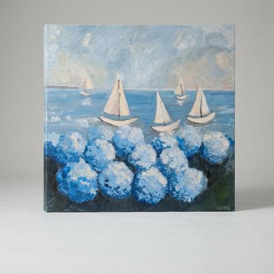 Regatta Weekend Sailboat Canvas Painting
