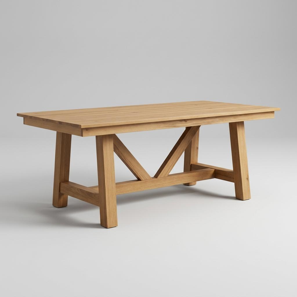 Hudson Solid Wood Dining Table