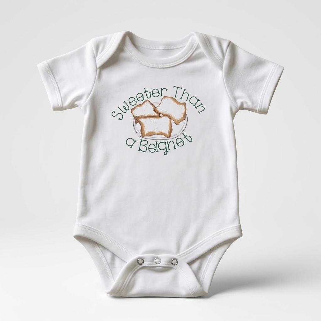 Sweeter Than a Beignet Baby Bodysuit