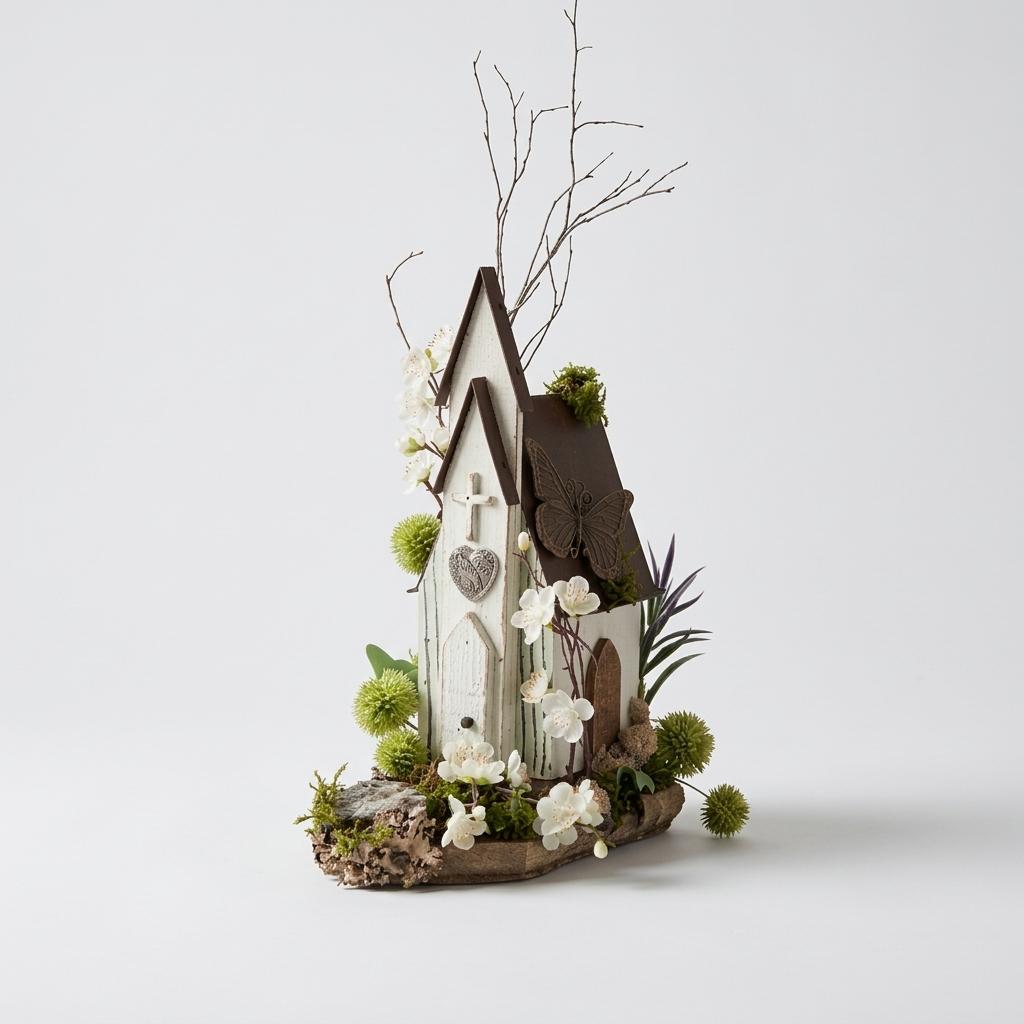 SoulFire Country Church Tabletop Decor