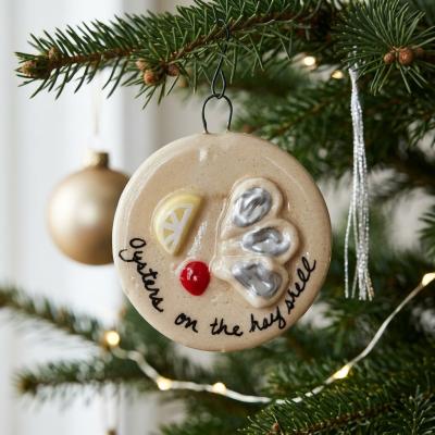 Oysters on the Half Shell Ornament