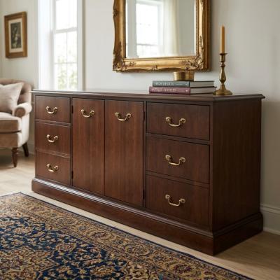 Solid Cherry Credenza Sideboard