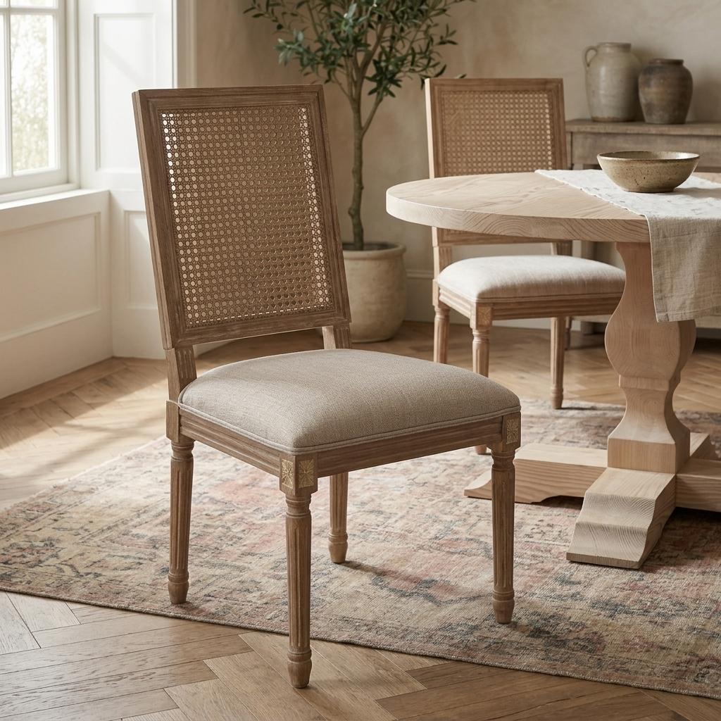 Maxwell Cane Back Dining Chair