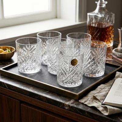 Cristal d'Arques Masquerade Rocks Glasses, Set of 6
