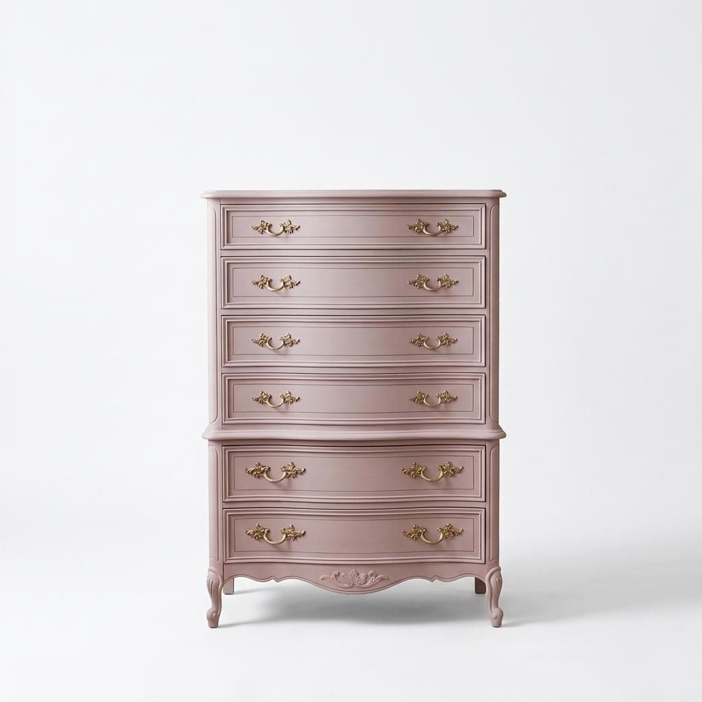 Dixie French Provincial Tall Chest
