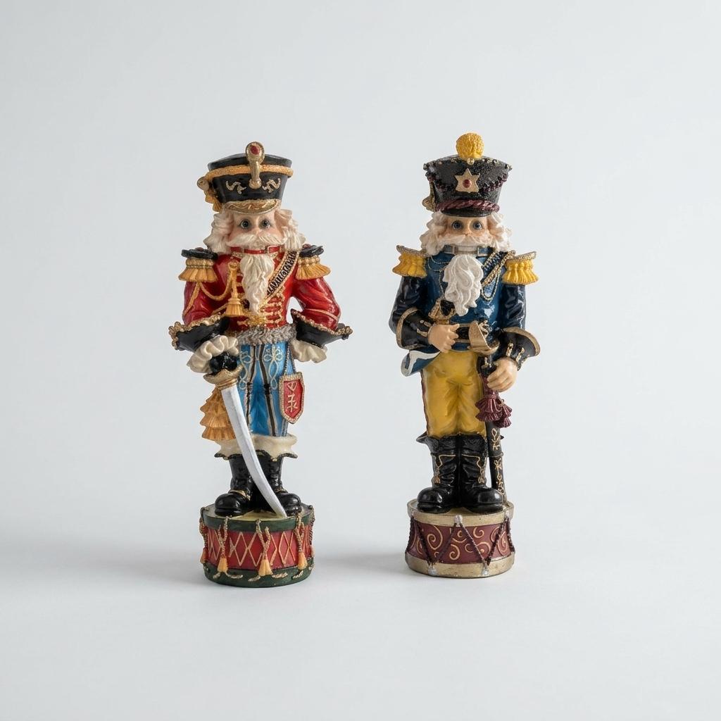 Resin Soldier Nutcracker Figurine