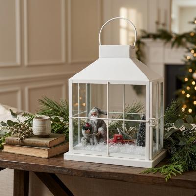 Christmas Santa Diorama Lantern