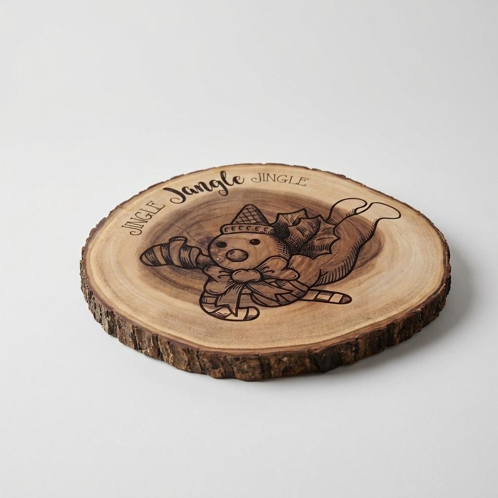 Mr. Bingle Live Edge Serving Board