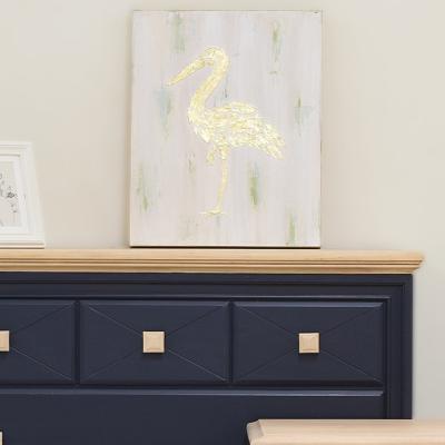 Gold Leaf Bird Art